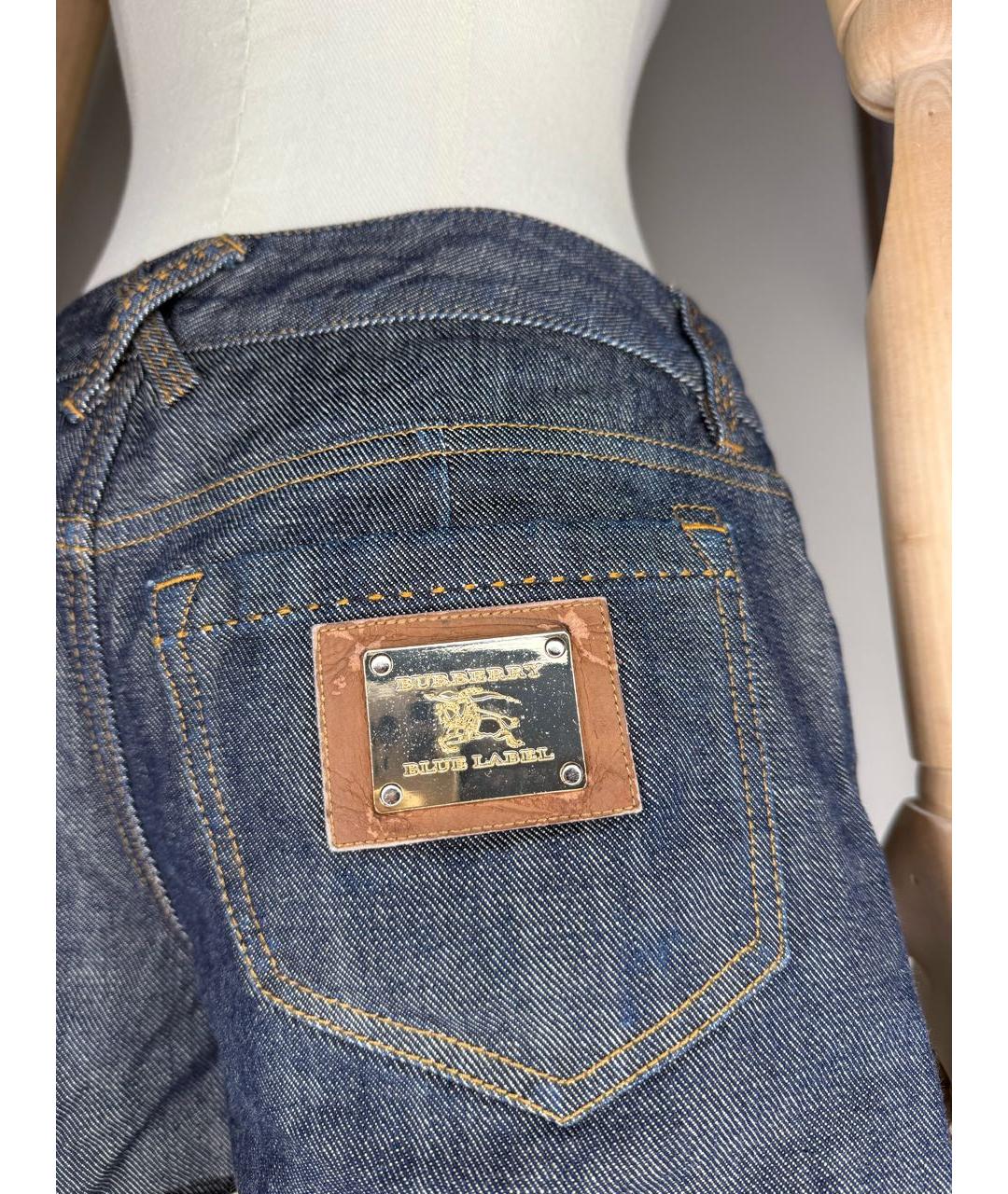BURBERRY Мульти деним шорты, фото 8
