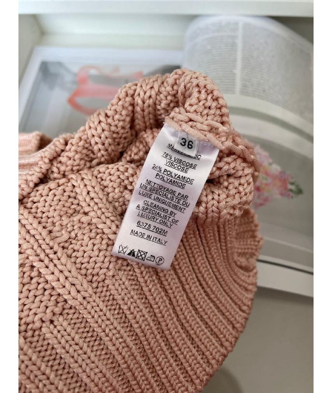 BALMAIN Розовый джемпер / свитер, фото 5