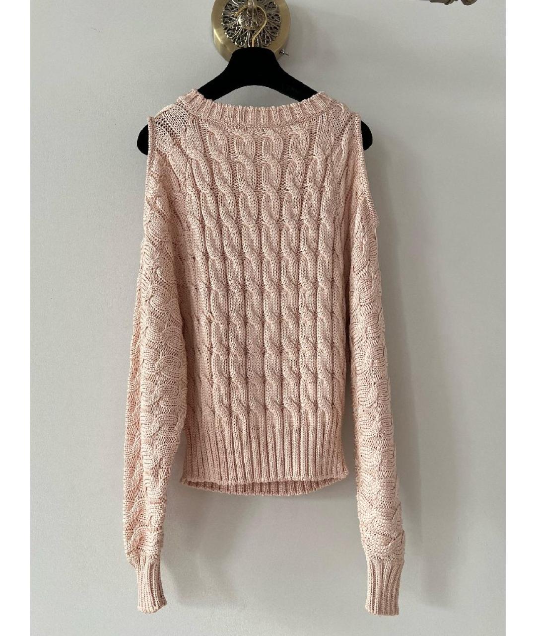 BALMAIN Розовый джемпер / свитер, фото 2