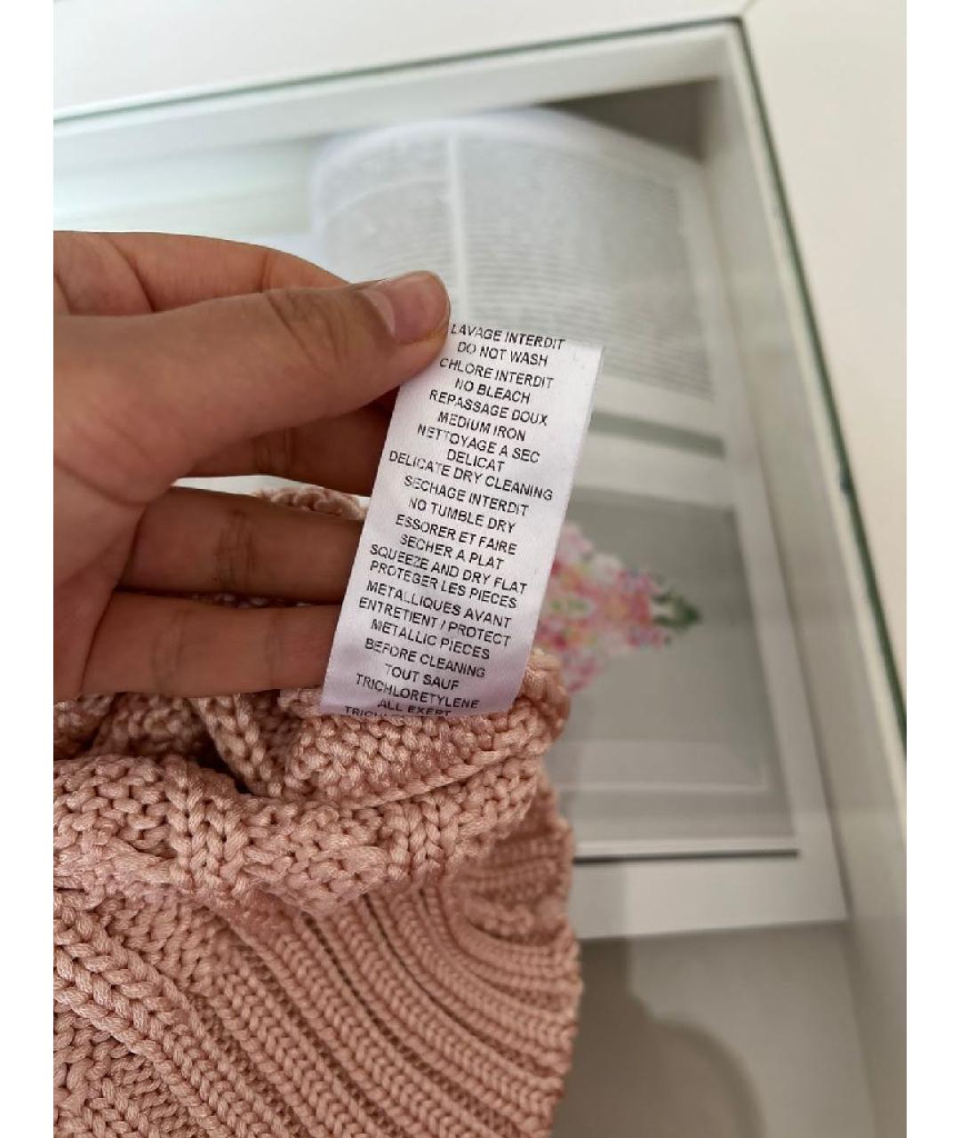 BALMAIN Розовый джемпер / свитер, фото 6