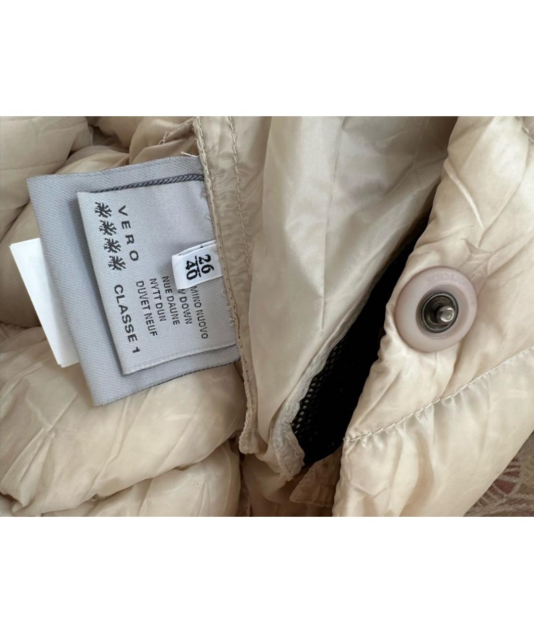 ERMANNO SCERVINO Бежевая куртка, фото 6