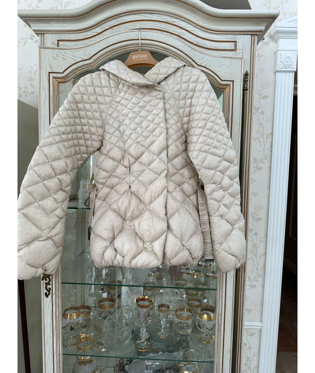 ERMANNO SCERVINO Бежевая куртка, фото 8