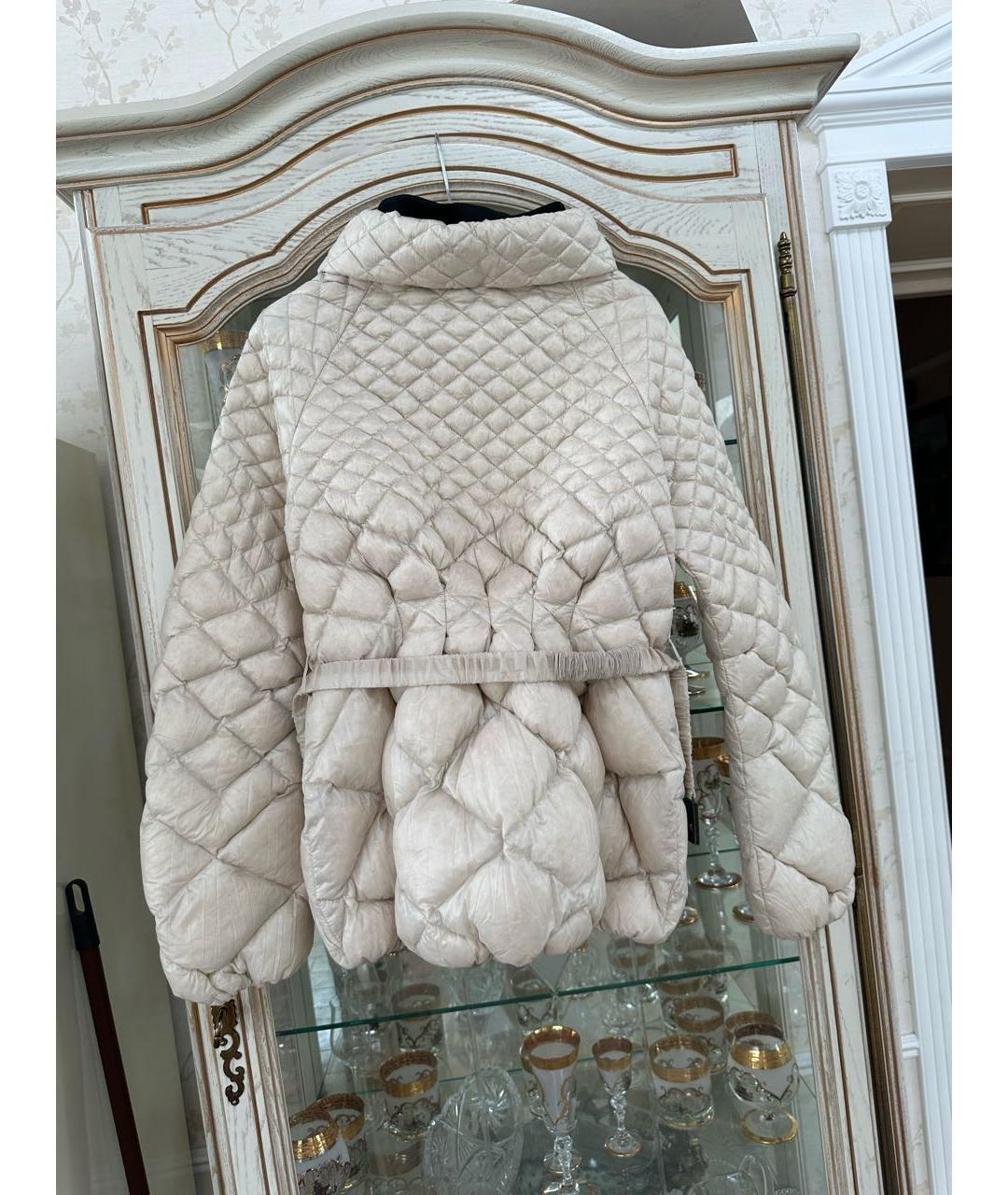 ERMANNO SCERVINO Бежевая куртка, фото 4