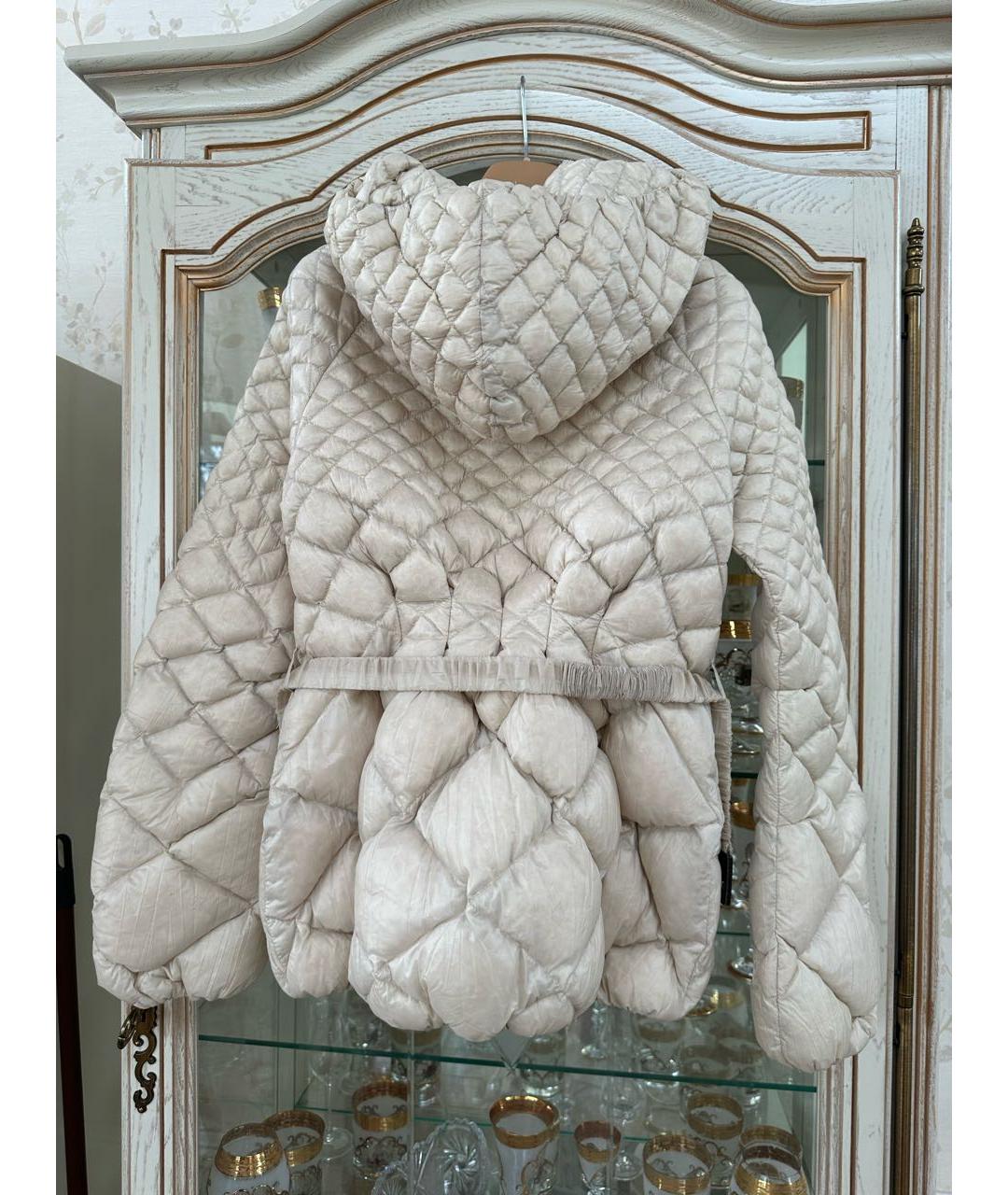 ERMANNO SCERVINO Бежевая куртка, фото 2