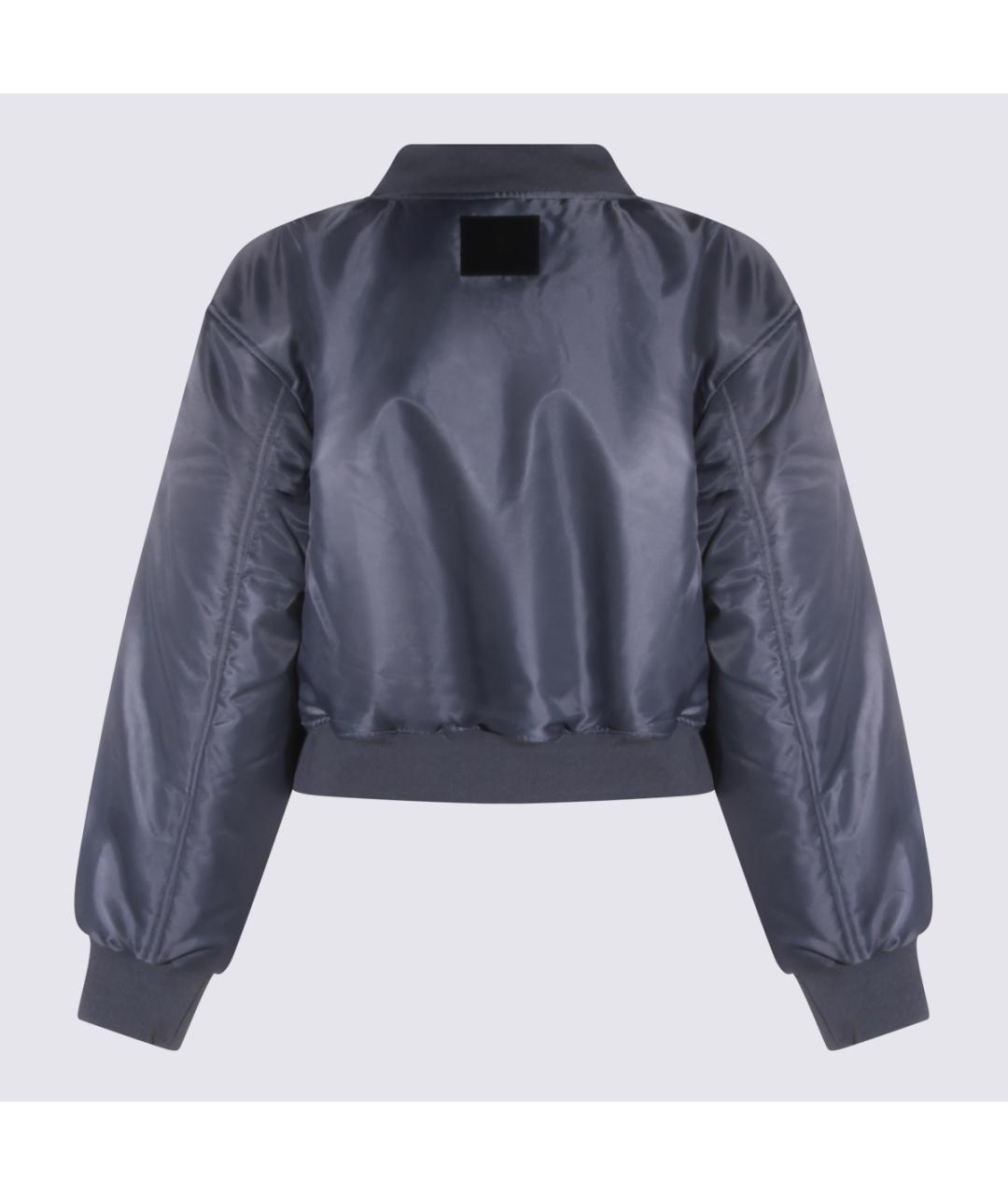 ANINE BING Серая полиэстеровая куртка, фото 2