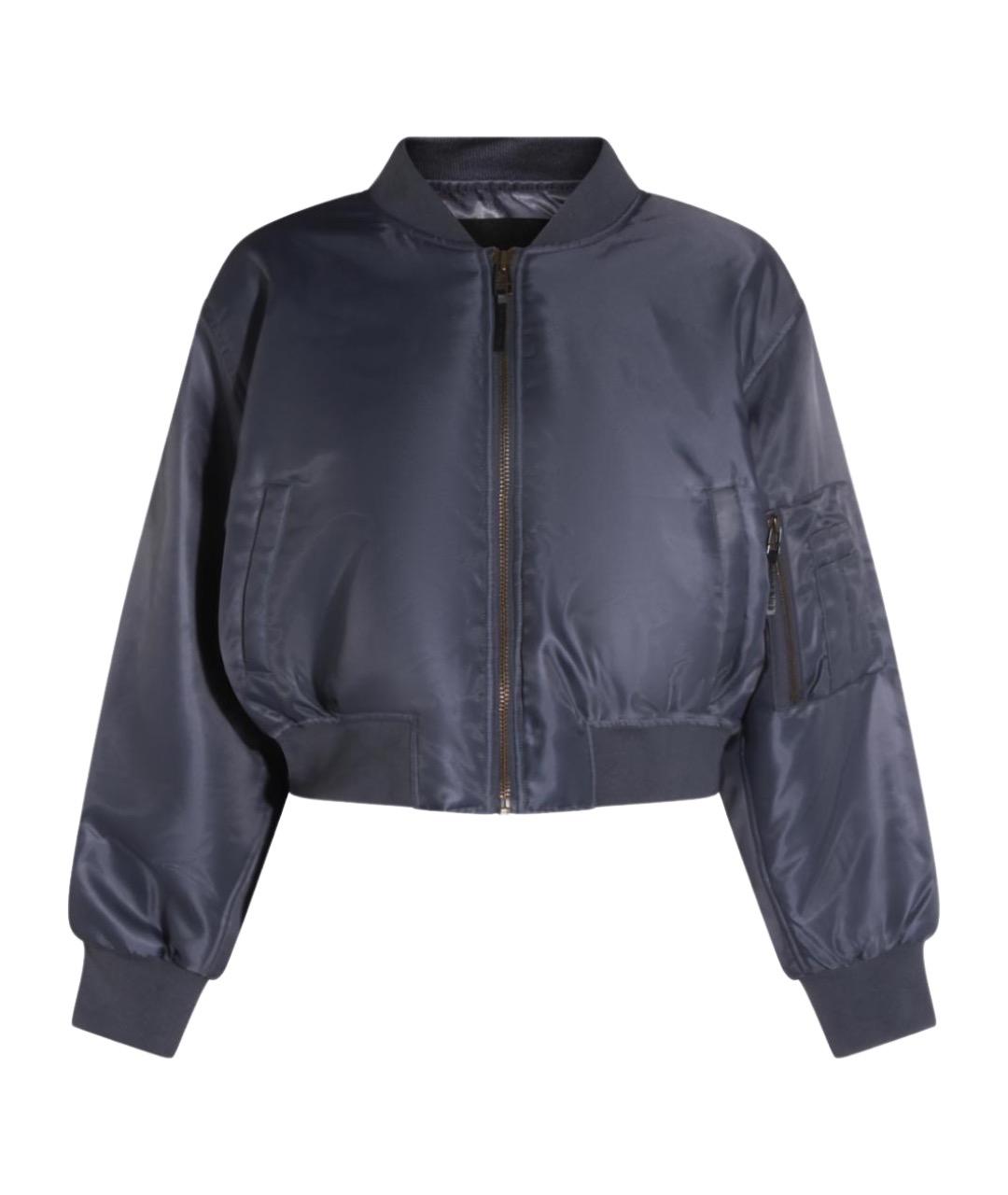 ANINE BING Серая полиэстеровая куртка, фото 1