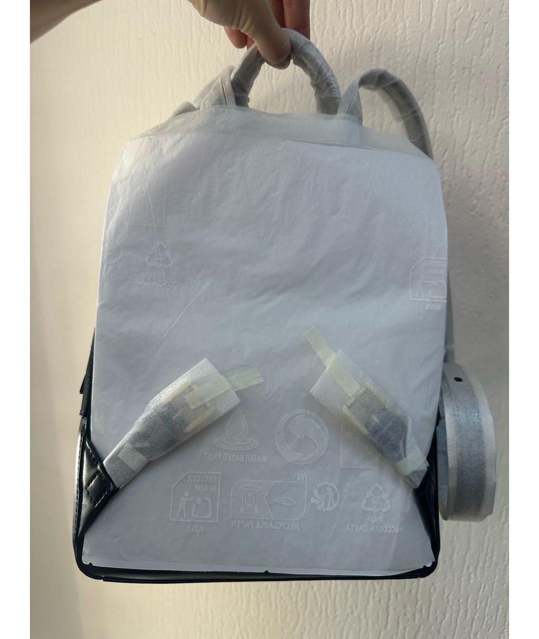 MICHAEL KORS Черный кожаный рюкзак, фото 4