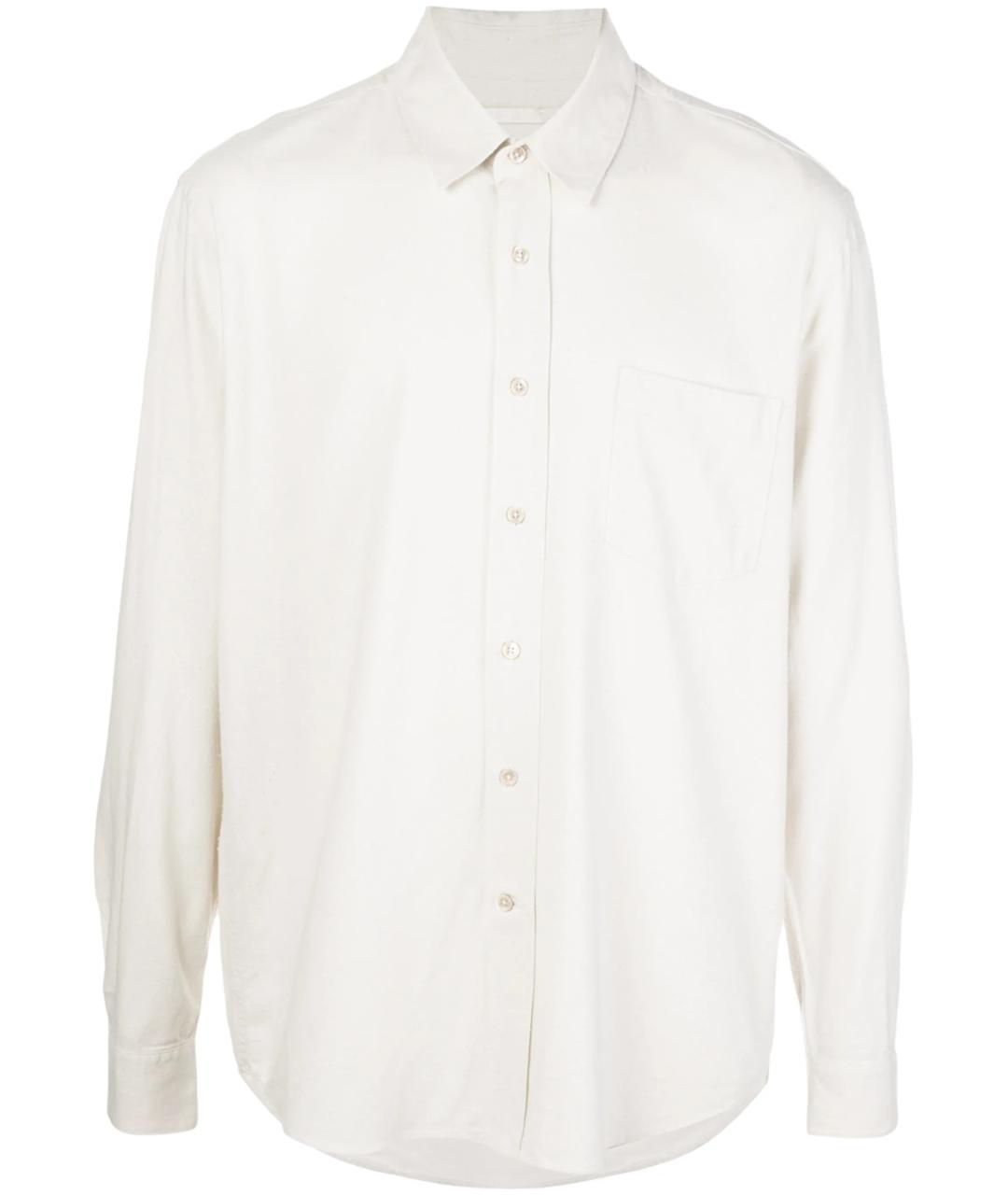 OUR LEGACY Белая шелковая блузы, фото 1