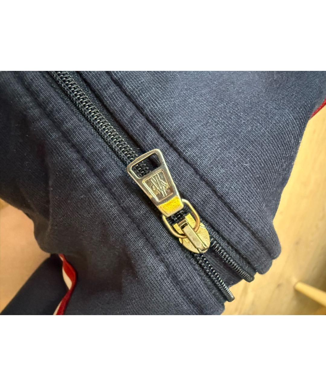 MONCLER KIDS Темно-синий хлопковый комплект, фото 5