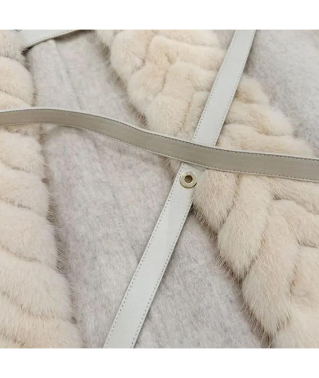 LORO PIANA Бежевое кашемировое пальто, фото 3