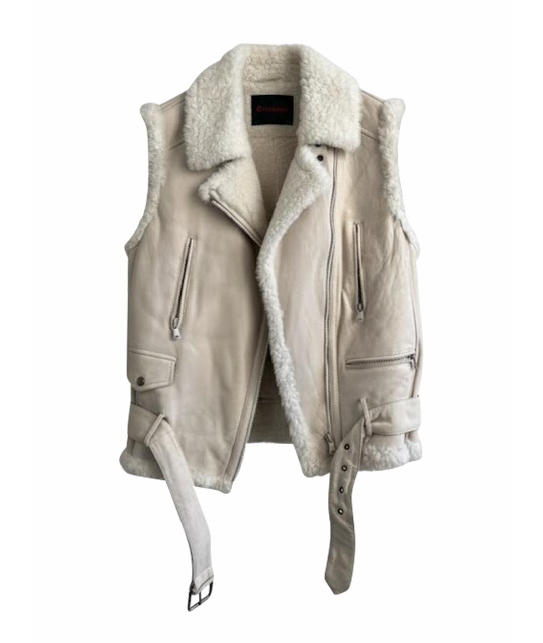 BRUNELLO CUCINELLI Бежевый шерстяной жилет, фото 1