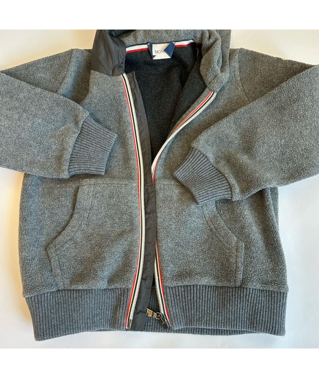 MONCLER KIDS Серый полиэстеровый комплект, фото 7