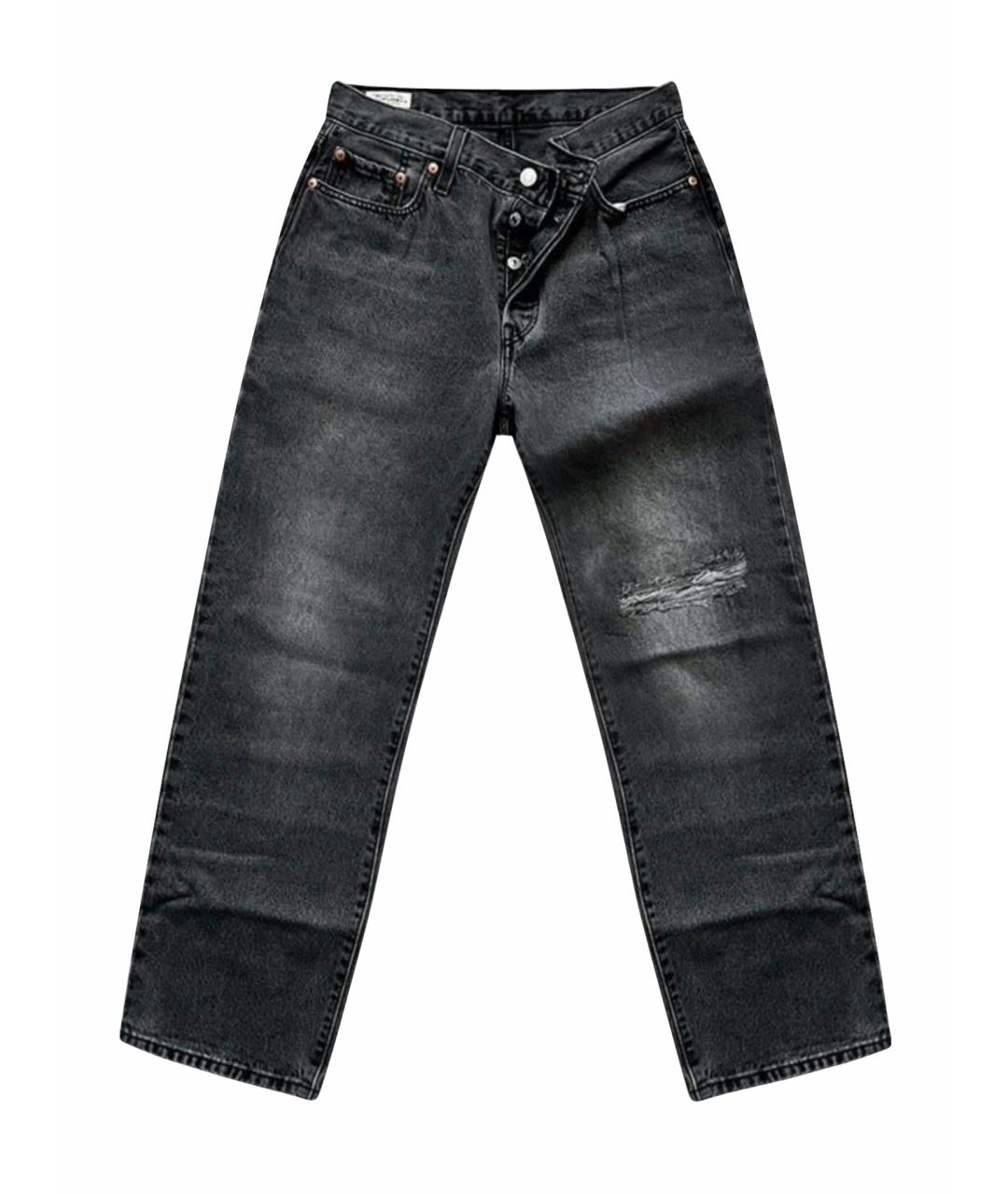 LEVI'S Серые хлопковые джинсы, фото 1