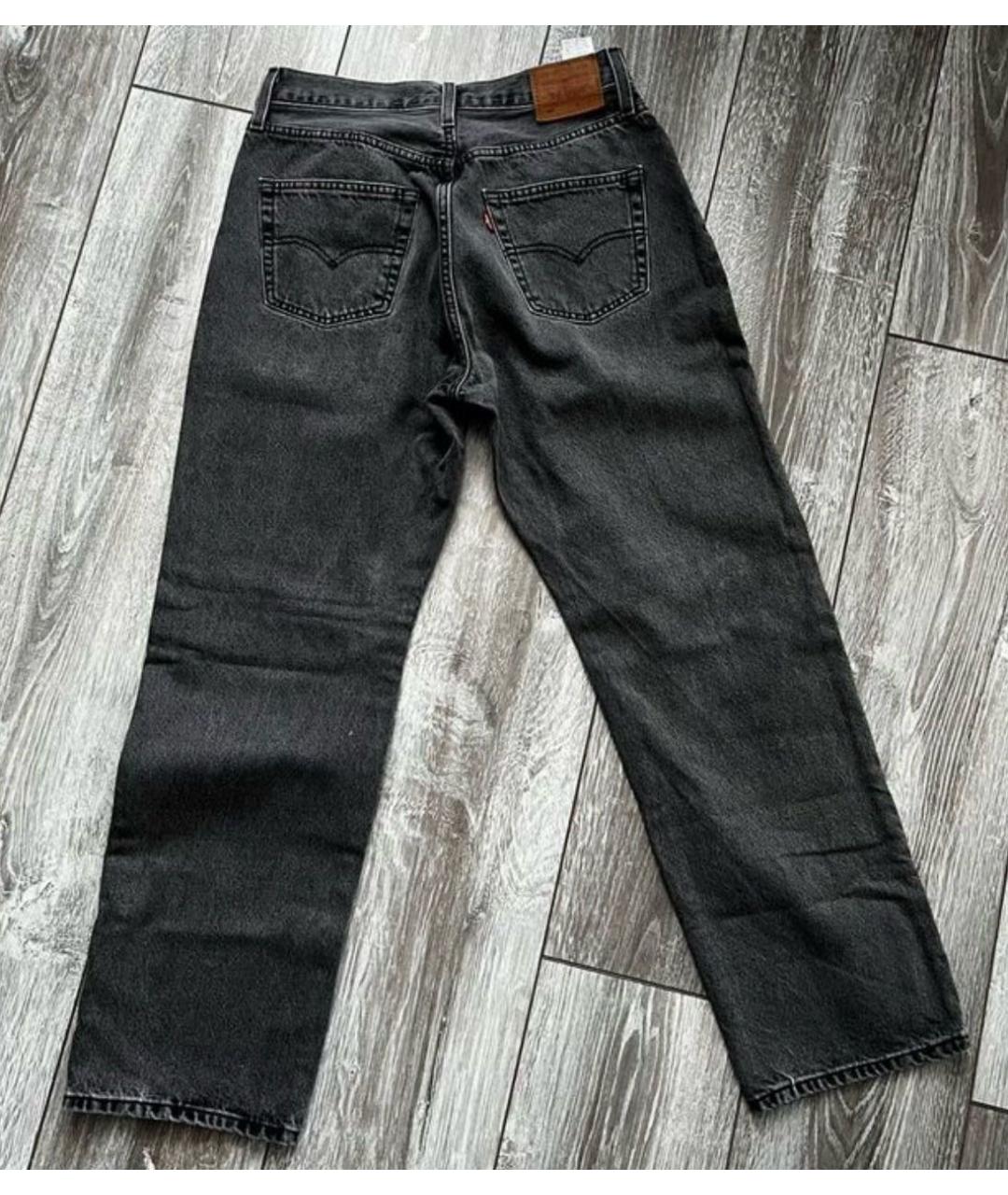 LEVI'S Серые хлопковые джинсы, фото 6