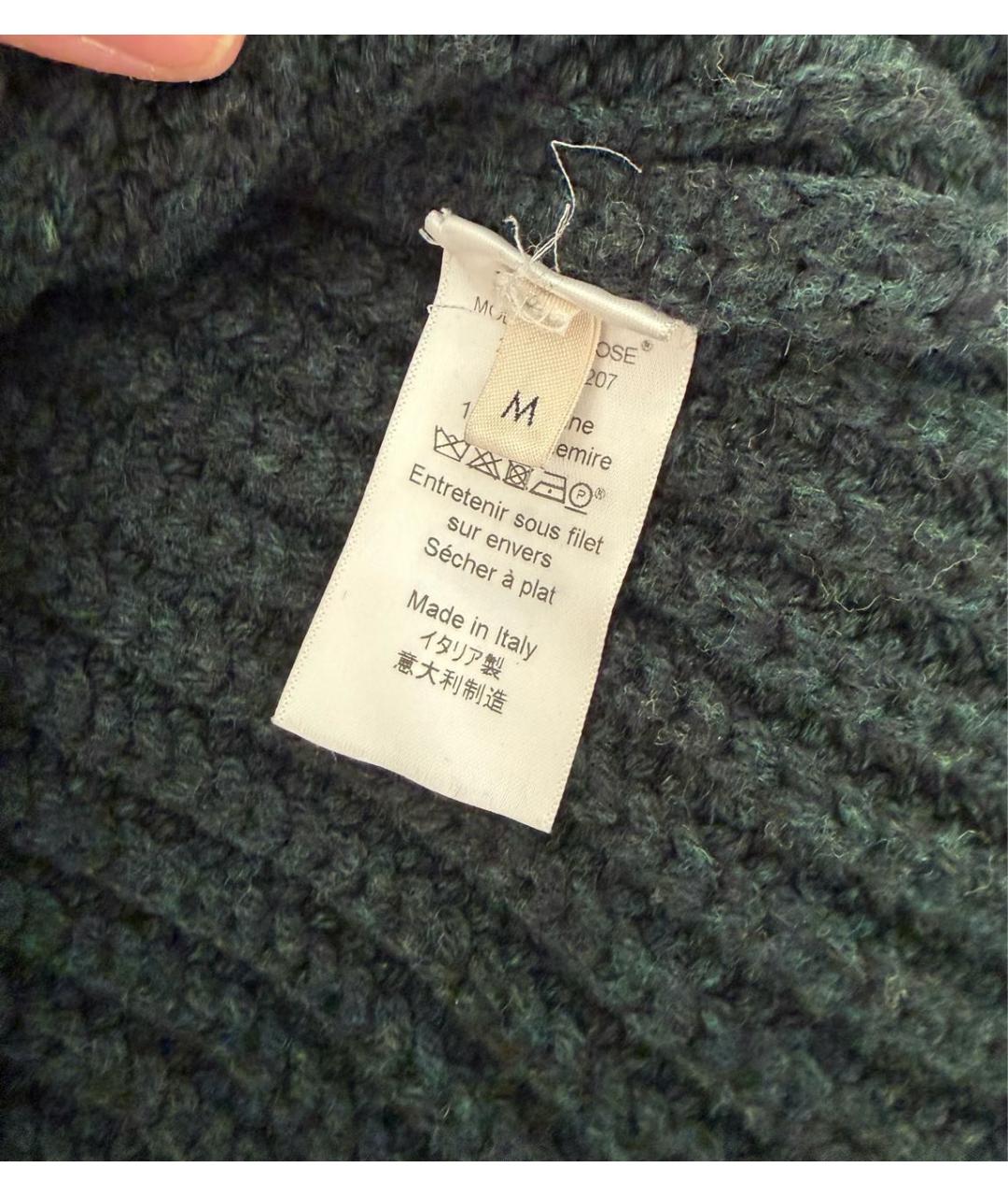 CELINE Зеленая шерстяная водолазка, фото 4