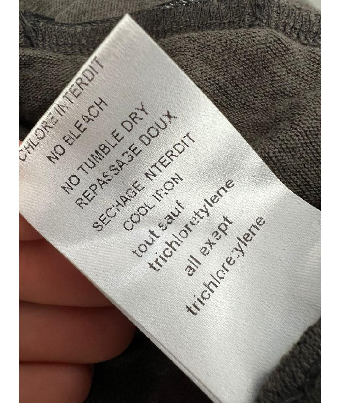 BALMAIN Антрацитовая футболка, фото 7