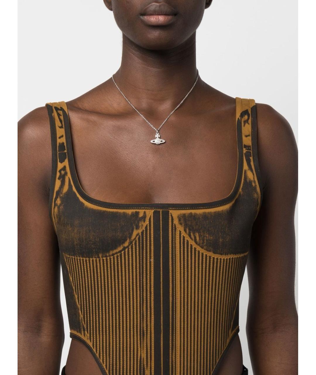 VIVIENNE WESTWOOD Серебряная металлическая подвеска, фото 2