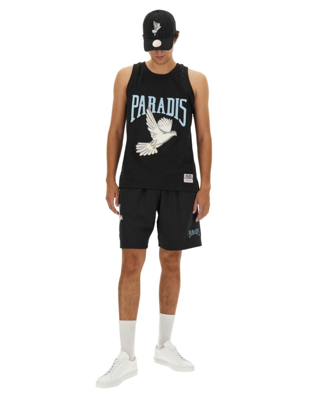 3.PARADIS Черная майка, фото 2