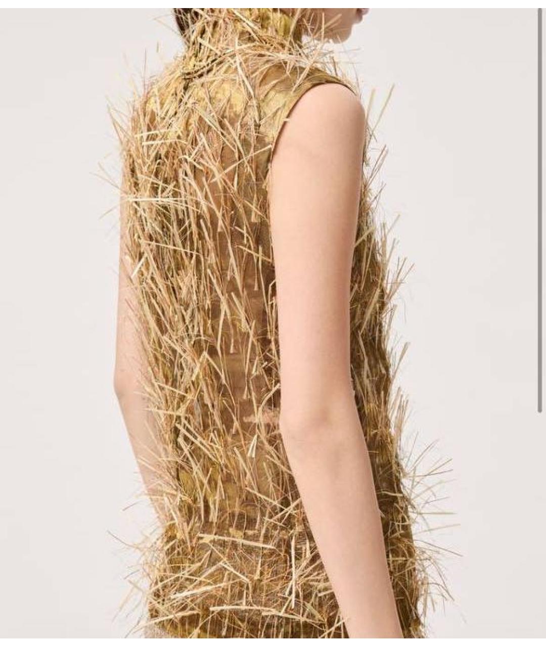 CHANEL Горчичная майка, фото 2