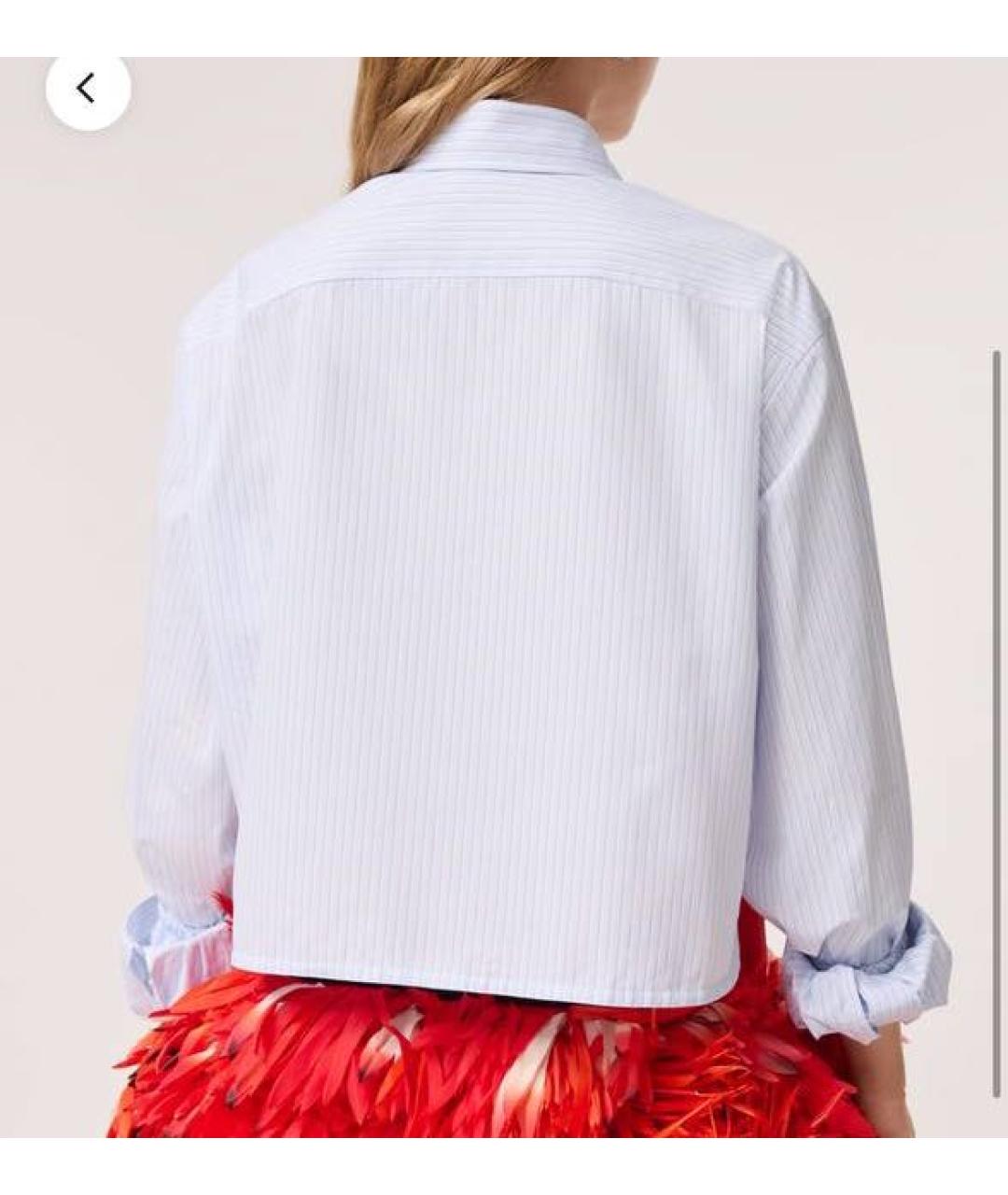 CHANEL Голубая хлопковая рубашка, фото 2