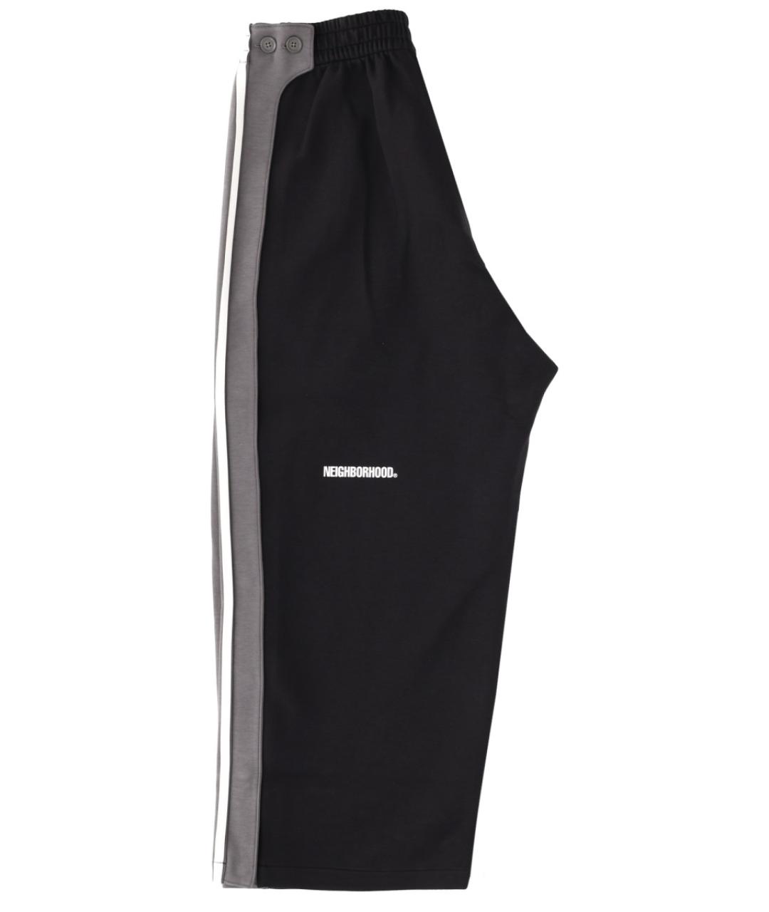 Y-3 Черные хлопковые прямые брюки, фото 3