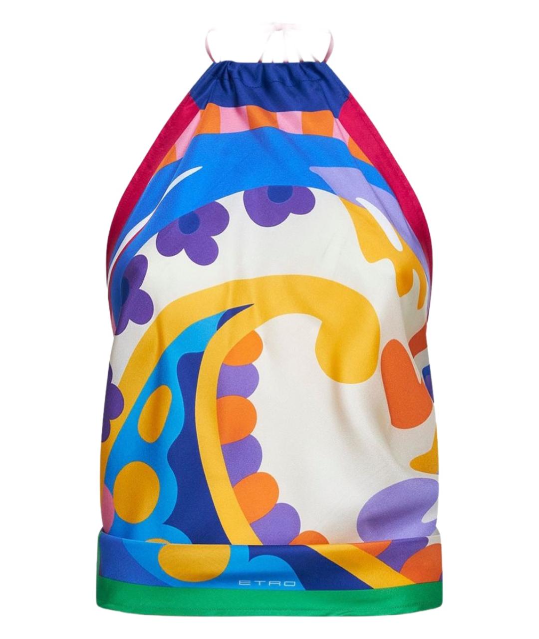 ETRO Мульти шелковая блузы, фото 1