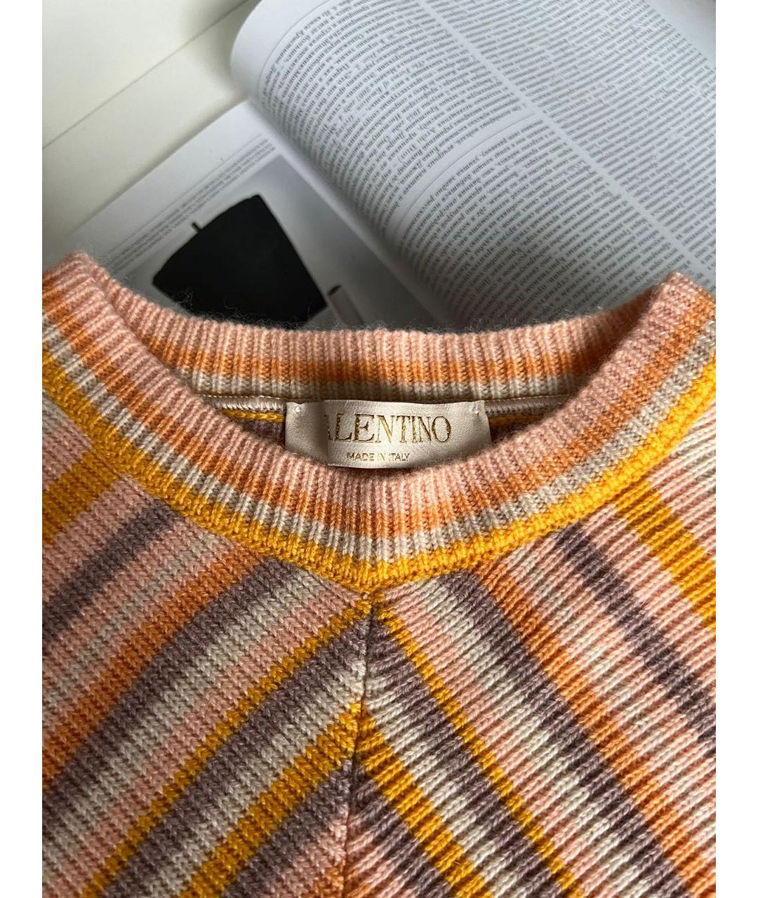 VALENTINO Желтый джемпер / свитер, фото 3