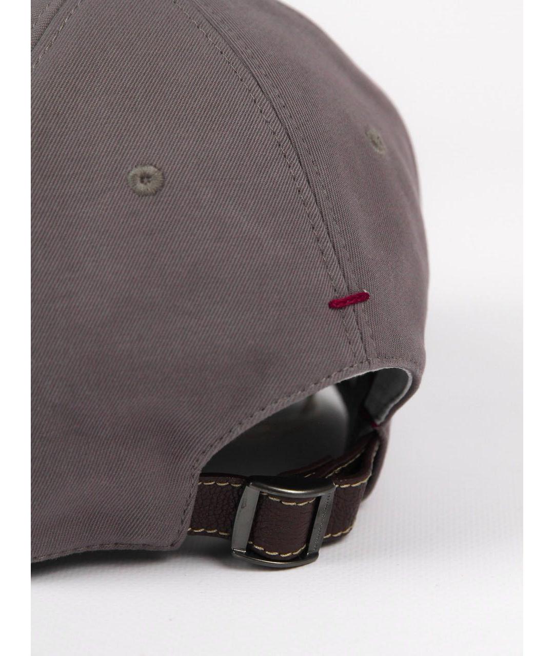 BRUNELLO CUCINELLI Коричневая хлопковая кепка/бейсболка, фото 5