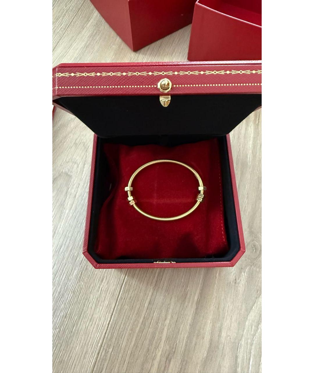 CARTIER Золотой браслет из желтого золота, фото 2