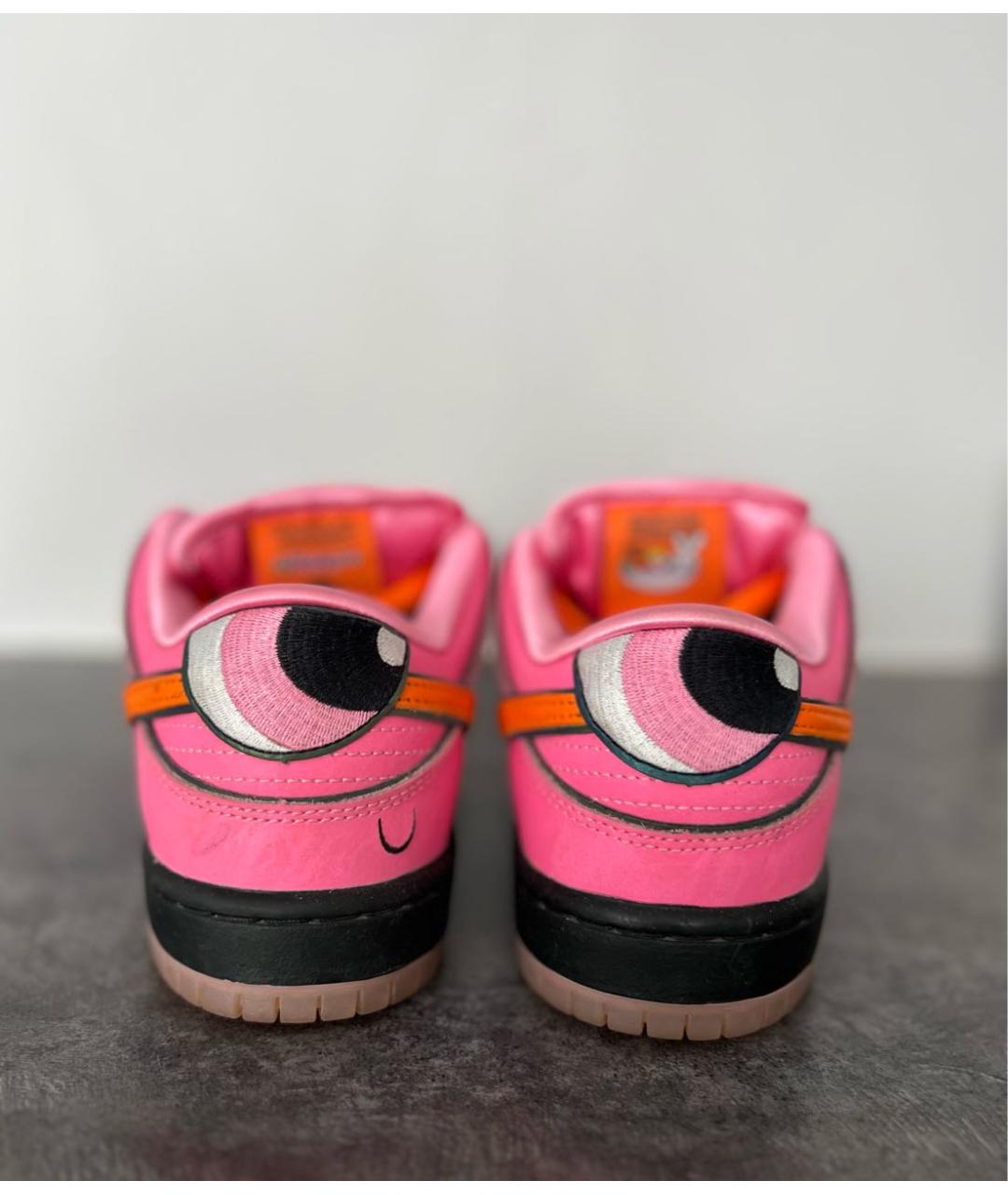 NIKE Розовые кожаные кеды, фото 4