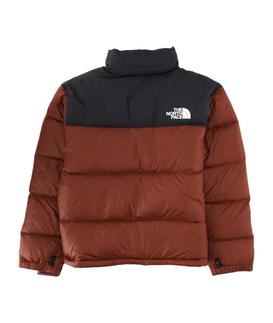 THE NORTH FACE Коричневый полиамидовый пуховик, фото 2