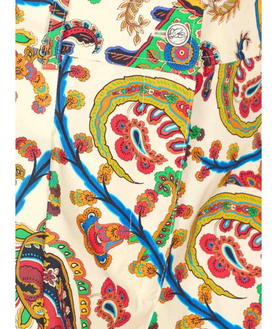 ETRO Мульти хлопковые шорты, фото 3