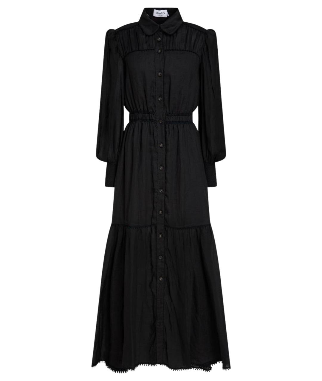 CHARO RUIZ Черное коктейльное платье, фото 1