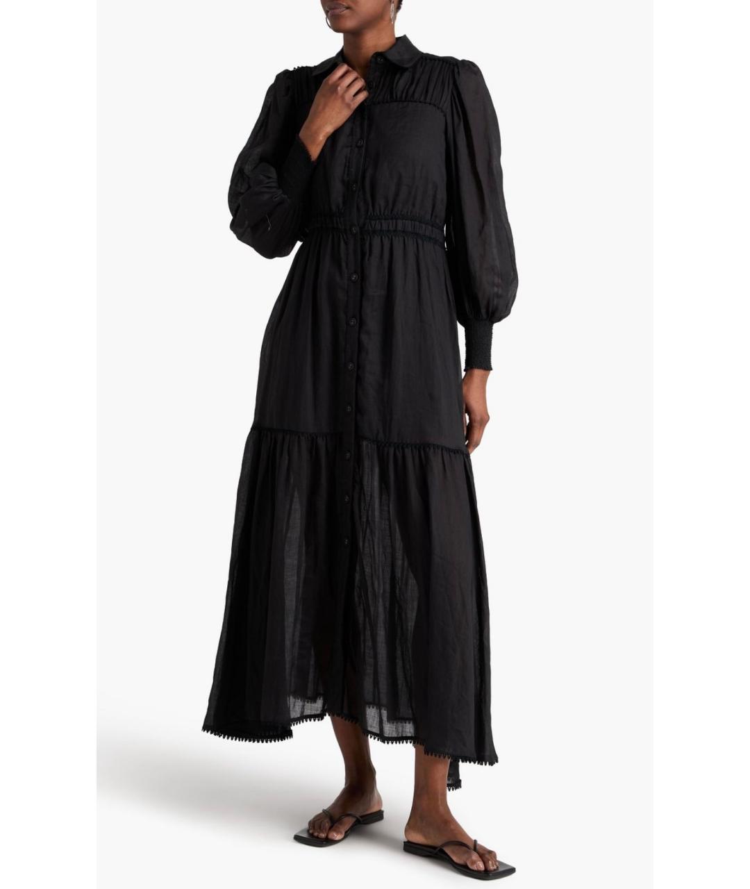 CHARO RUIZ Черное коктейльное платье, фото 2