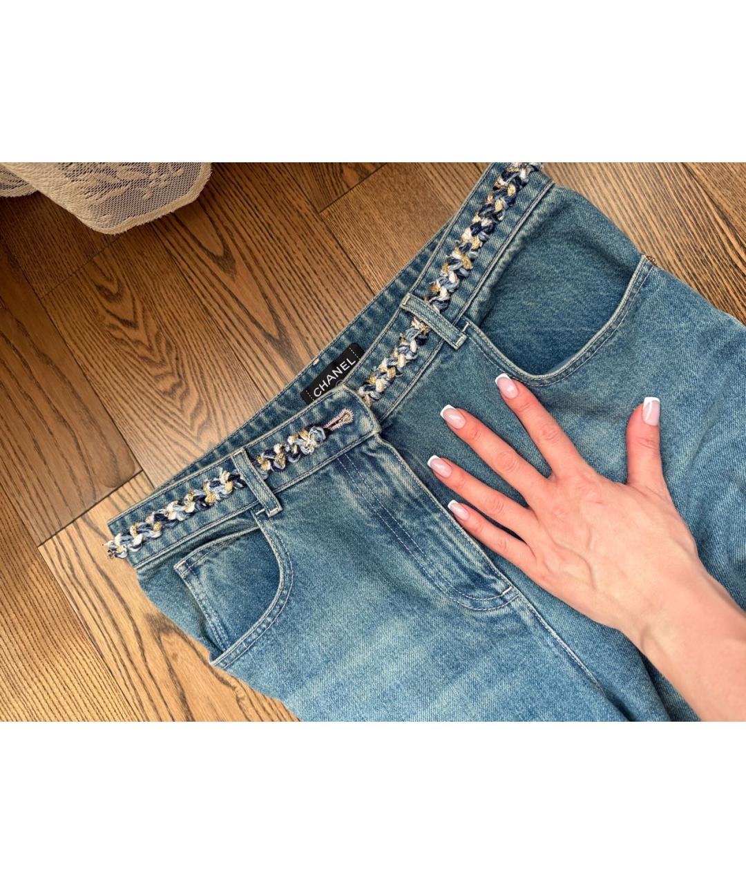 CHANEL Прямые джинсы, фото 3