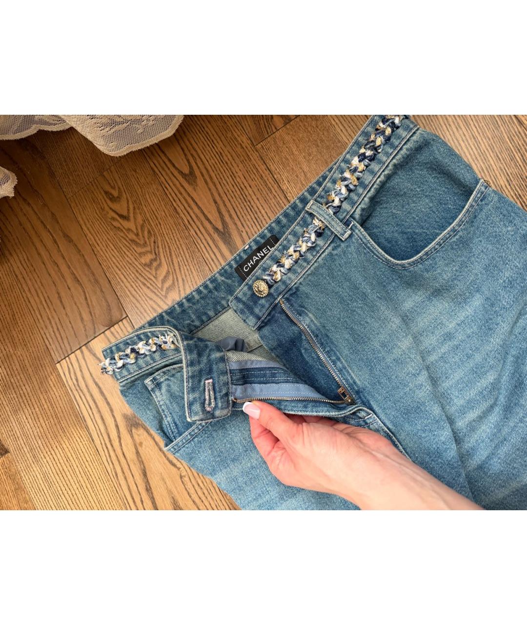 CHANEL Прямые джинсы, фото 2