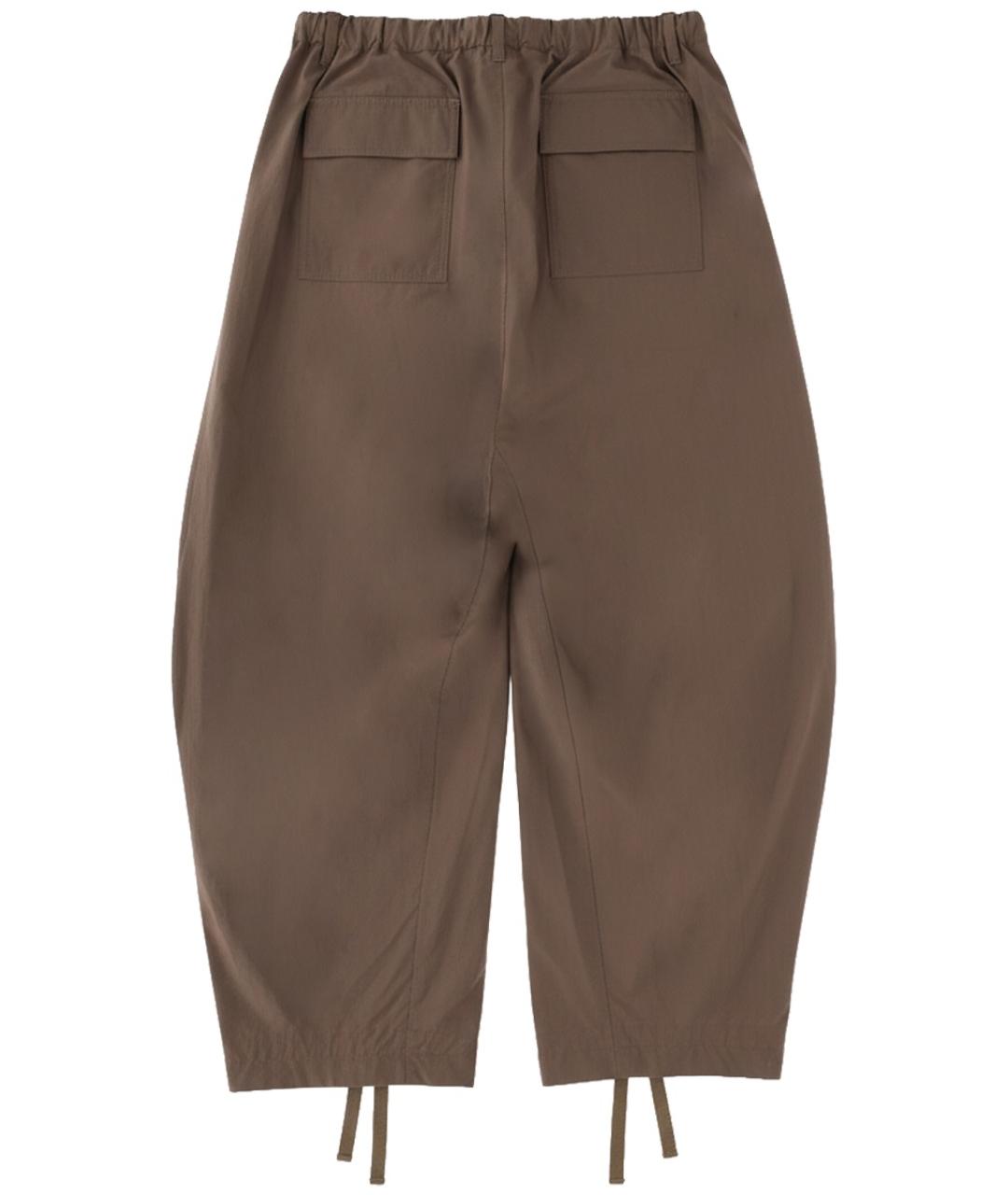 SACAI Коричневые повседневные брюки, фото 6