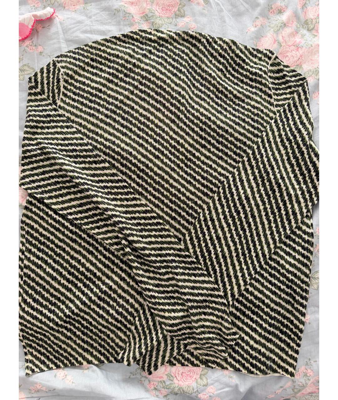 BOTTEGA VENETA Зеленый шелковый кардиган, фото 3