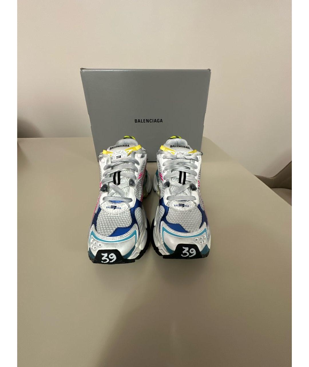 BALENCIAGA Мульти текстильные кроссовки, фото 5