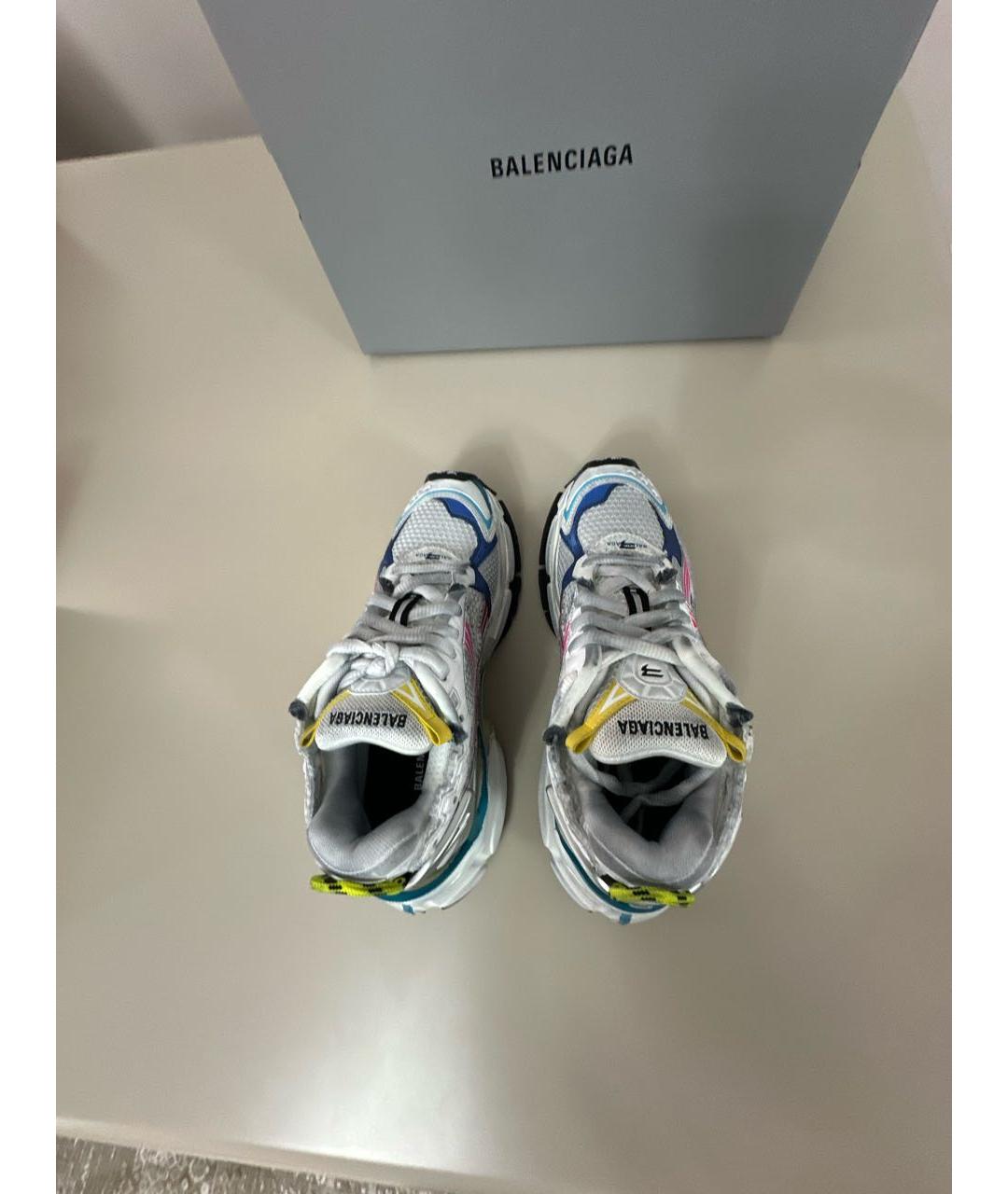 BALENCIAGA Мульти текстильные кроссовки, фото 4