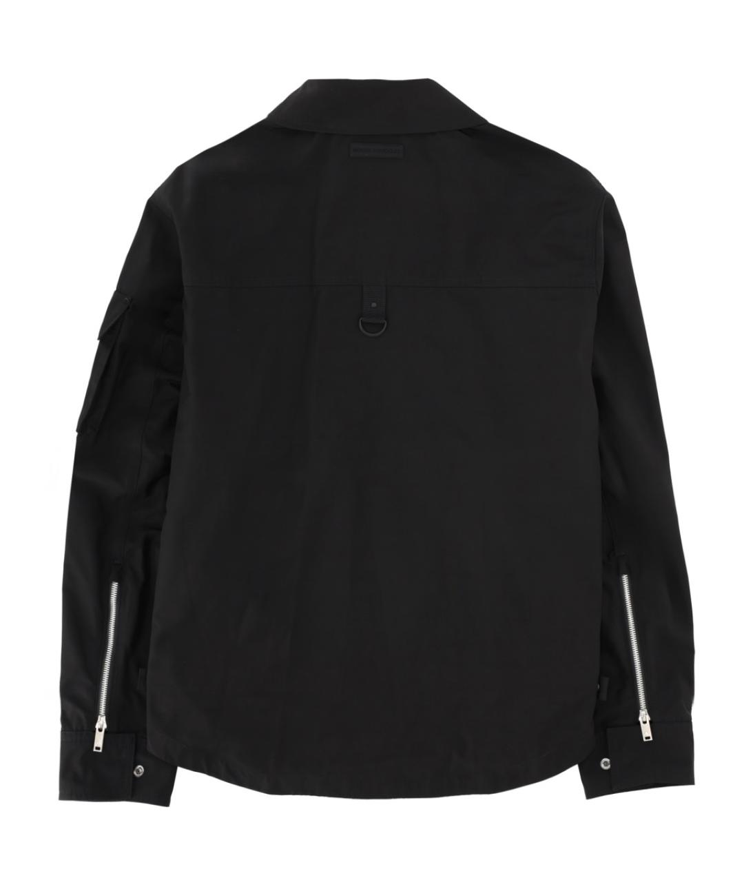 MOOSE KNUCKLES Черная полиэстеровая куртка, фото 2