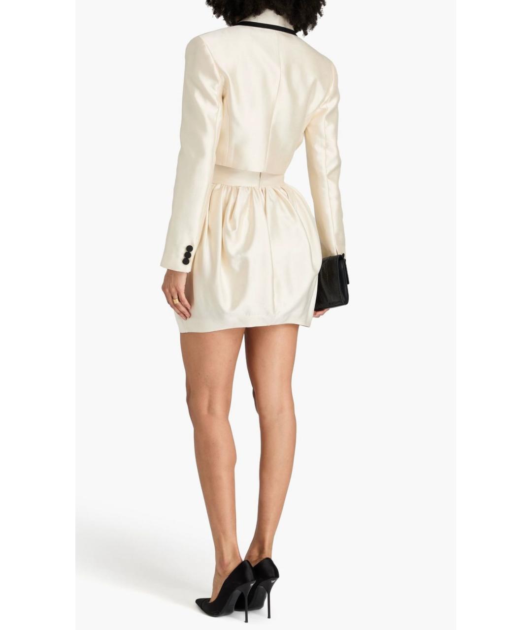 ZIMMERMANN Бежевый шерстяной жакет/пиджак, фото 3