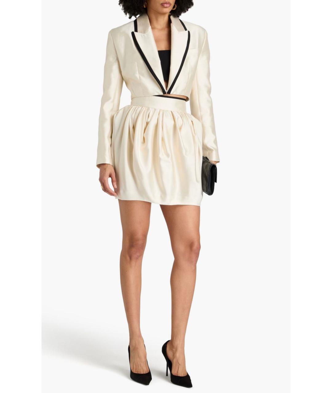 ZIMMERMANN Бежевый шерстяной жакет/пиджак, фото 2