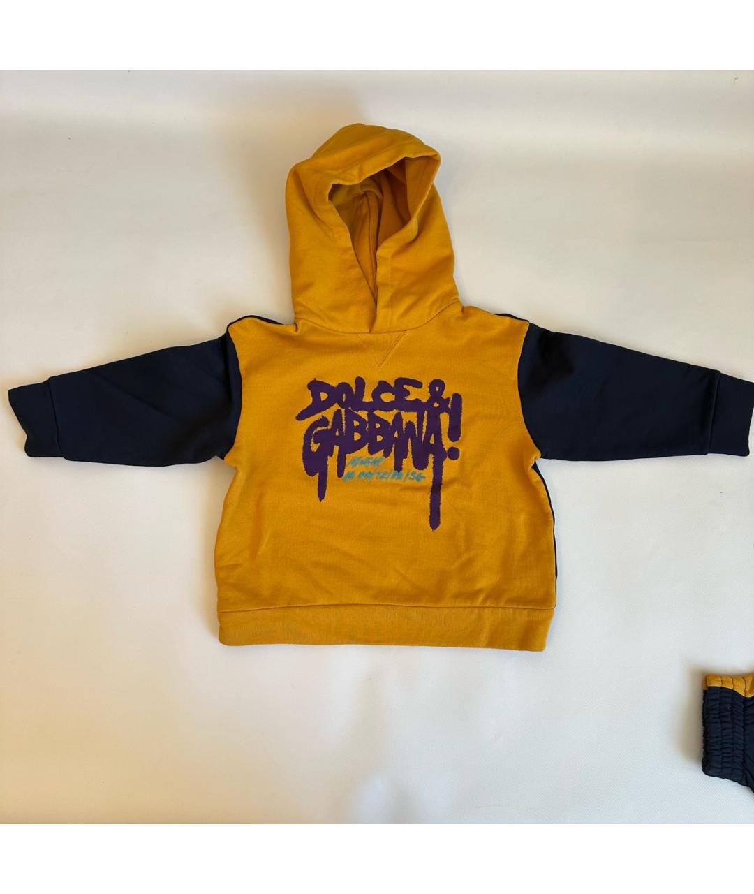 DOLCE & GABBANA KIDS Мульти хлопковый комплект, фото 3