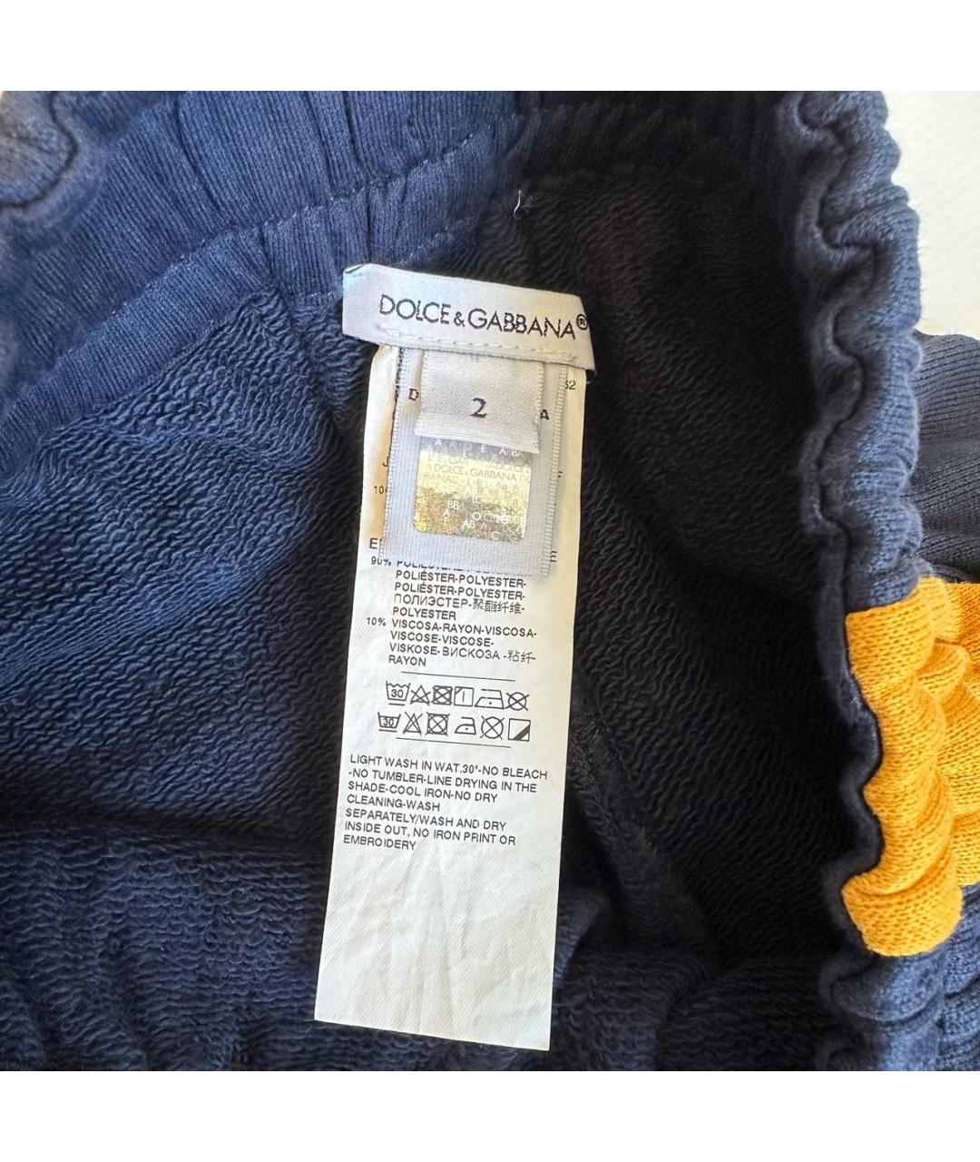 DOLCE & GABBANA KIDS Мульти хлопковый комплект, фото 7