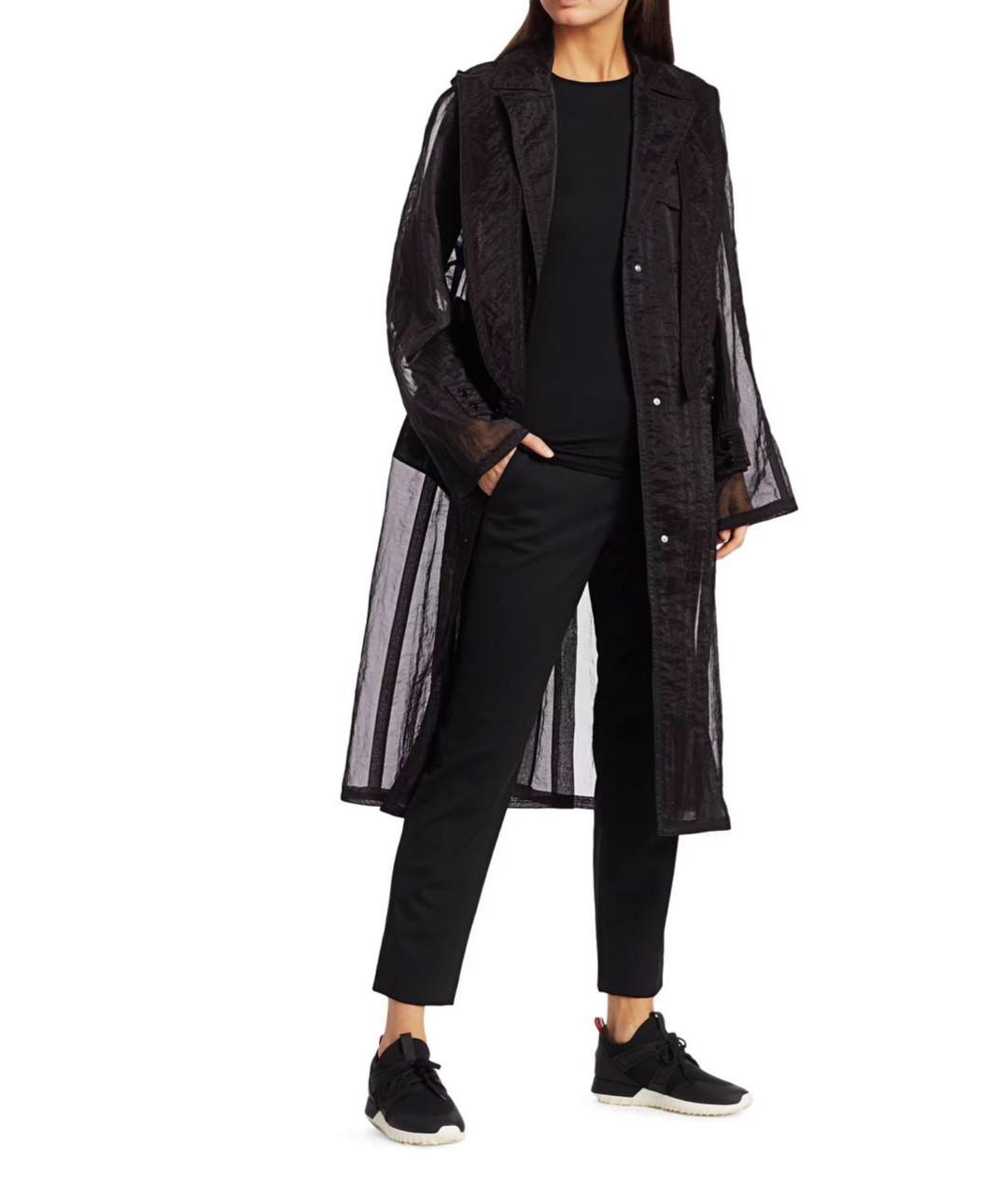 MONCLER Черный тренч/плащ, фото 4