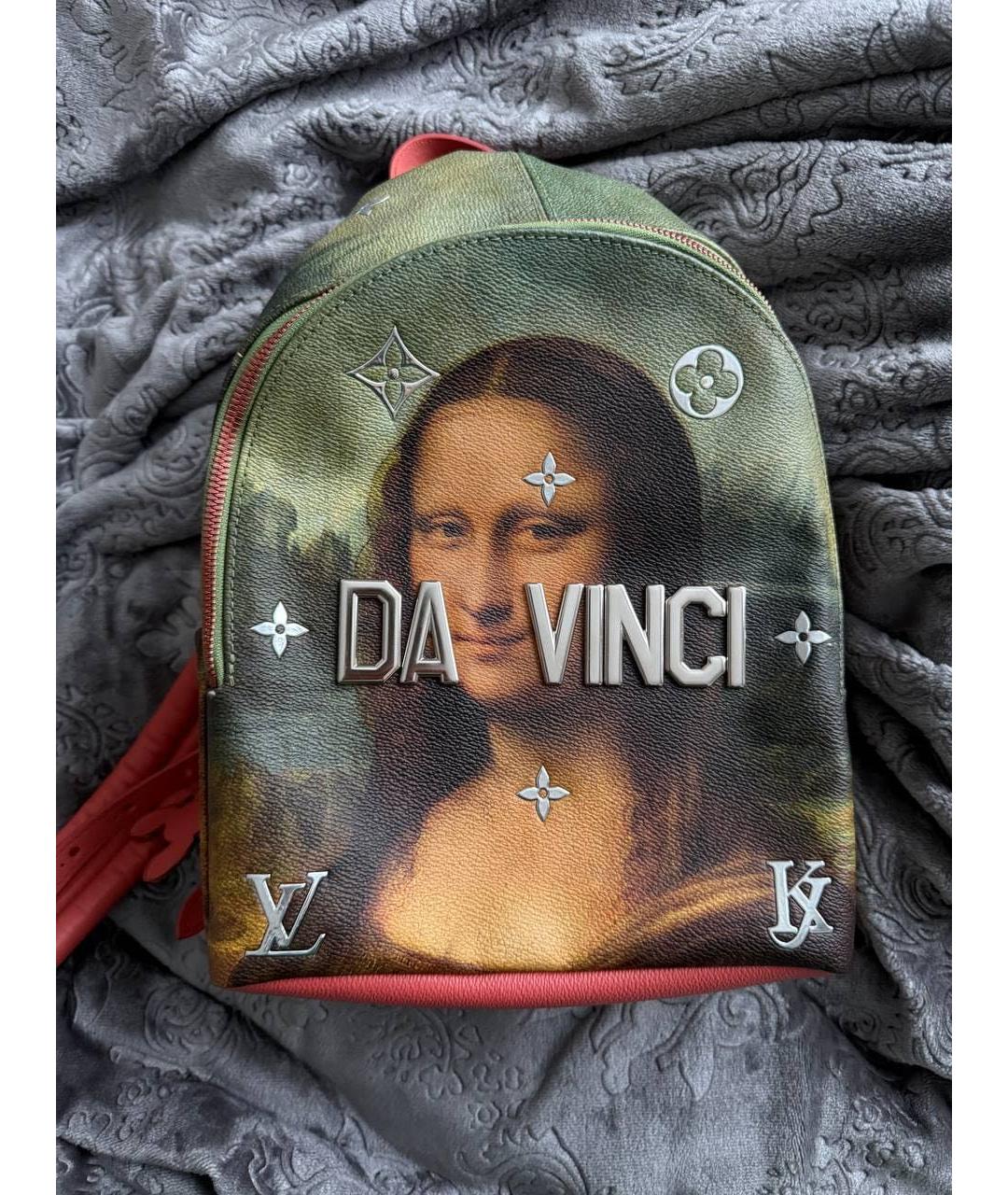 LOUIS VUITTON Кожаный рюкзак, фото 7