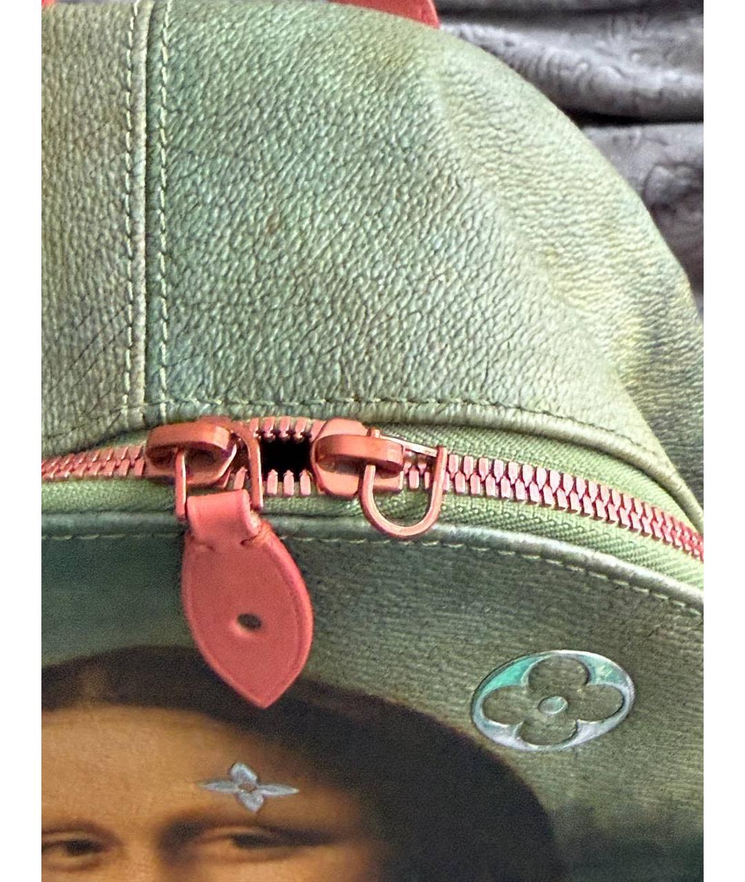 LOUIS VUITTON Кожаный рюкзак, фото 6