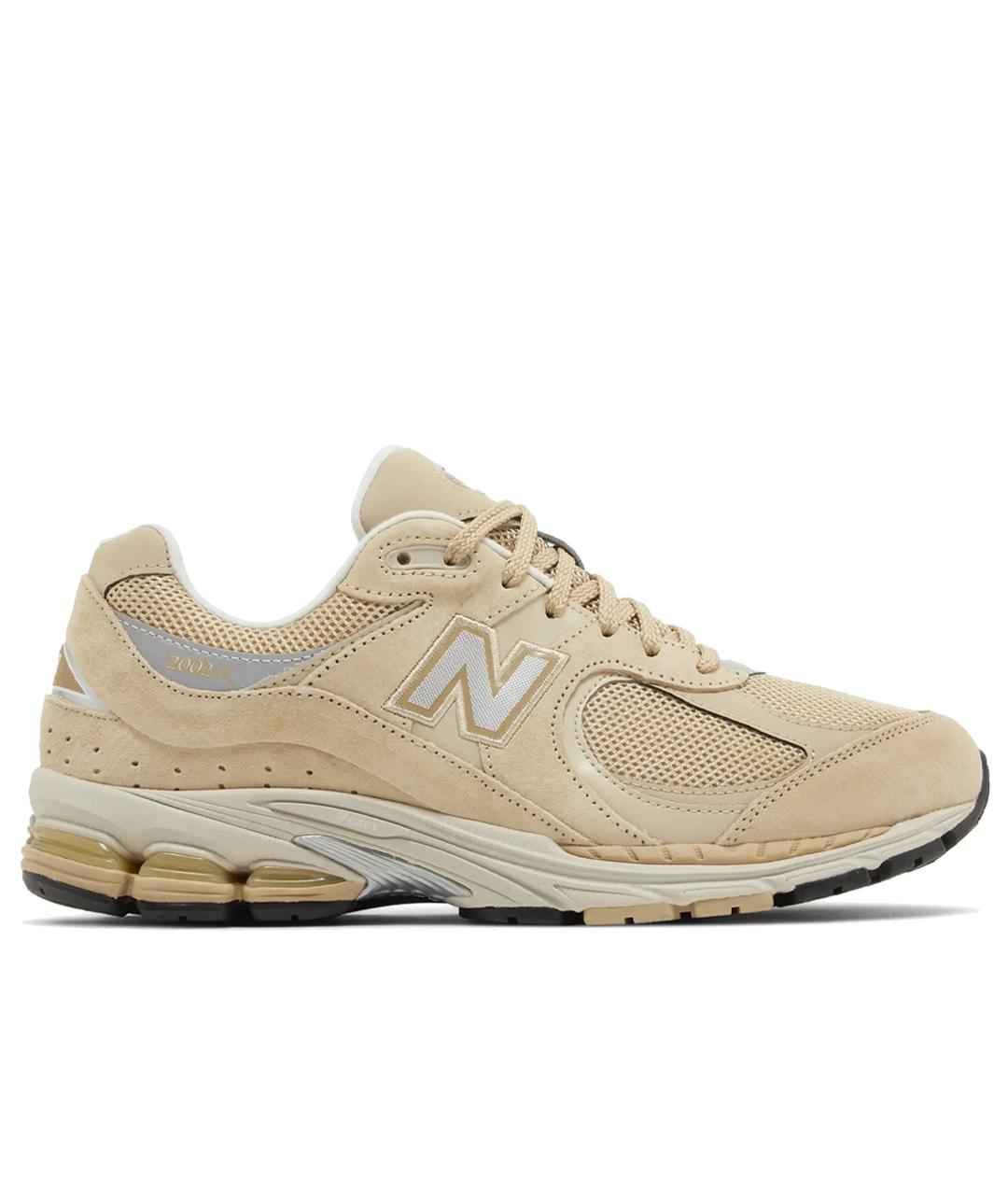 NEW BALANCE Бежевые кожаные кроссовки, фото 1