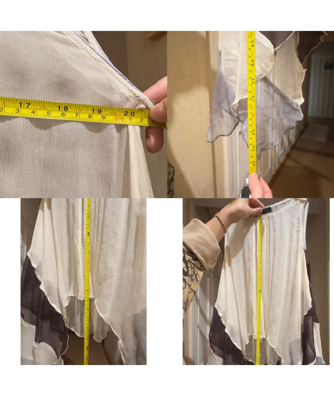 DIESEL Мульти шелковая блузы, фото 5